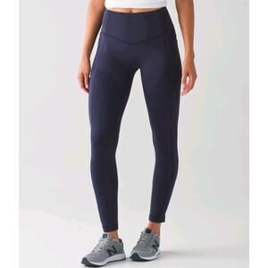 Lululemon All The Right Places Pant II Size 6 28" Inseam Deep Navy